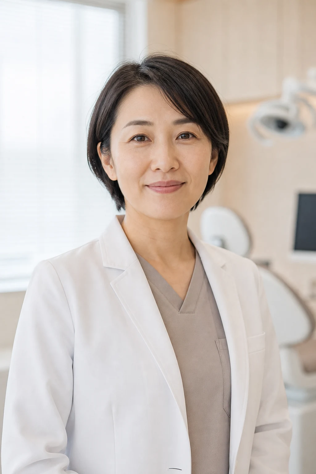 女性歯科医師による院長紹介イメージ