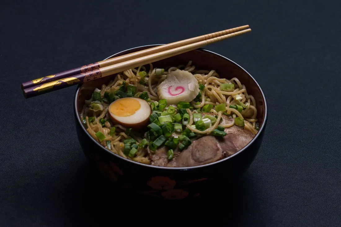 夜の〆の中華そば